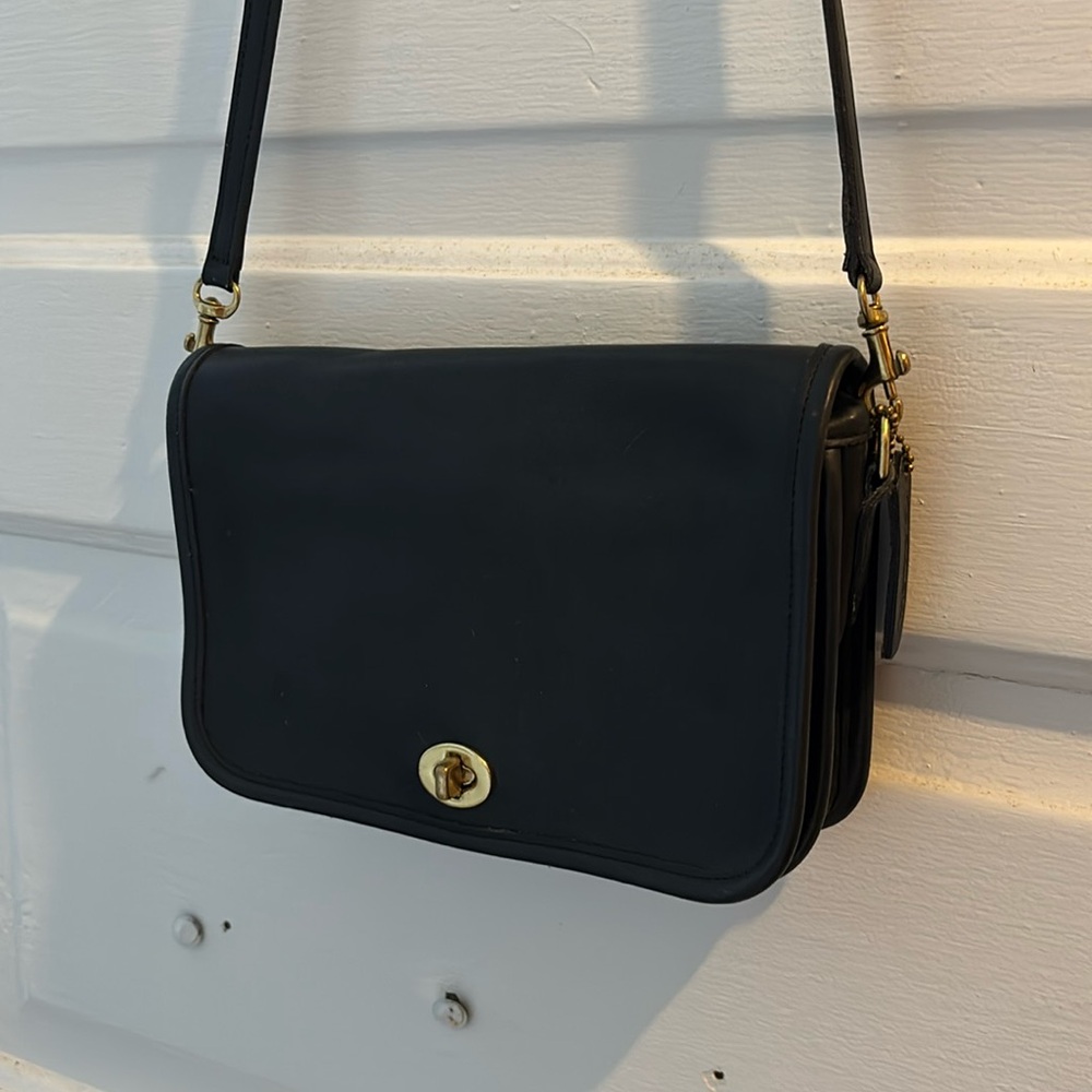 Black Coach Crossbody Bag